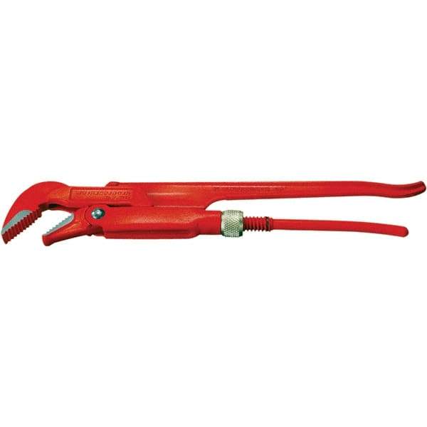 Rothenberger - Pipe Wrenches Type: Corner Pipe Wrench 45 Deg Maximum Pipe Capacity (Inch): 2 - Makers Industrial Supply