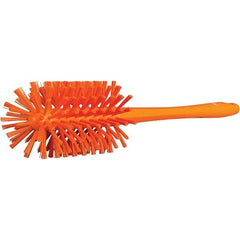 Vikan - 3-1/2" Diam Polyester Bottle Brush - 16-7/8" OAL, 6-1/4" Head Length, Polypropylene Handle - Makers Industrial Supply