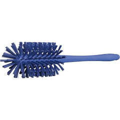 Vikan - 3-1/2" Diam Polyester Bottle Brush - 16-7/8" OAL, 6-1/4" Head Length, Polypropylene Handle - Makers Industrial Supply