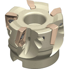 Sumitomo - Indexable Square-Shoulder Face Mills; Cutting Diameter (Inch): 2 ; Arbor Hole Diameter (Inch): 0.75 ; Lead Angle: 90 ; Overall Height (Inch): 1.75 ; Insert Compatibility: AOMT17; AOET17 ; Series: WEZ - Exact Industrial Supply