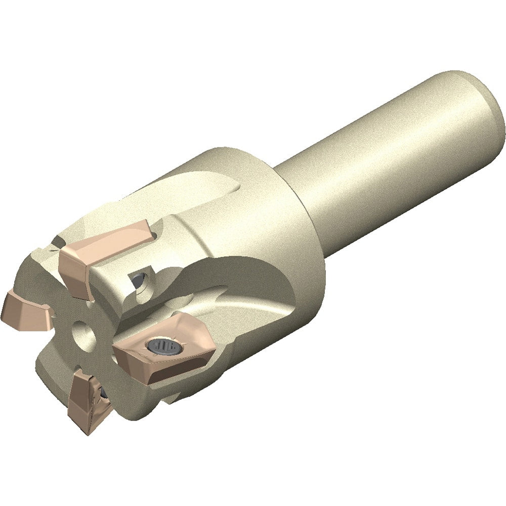 Sumitomo - Indexable Square-Shoulder End Mills; Cutting Diameter (mm): 25.00 ; Shank Type: Straight ; Shank Diameter (mm): 12.0000 ; Overall Length/Projection (mm): 65.00 ; Lead Angle: 90 ; Series: WEZ - Exact Industrial Supply