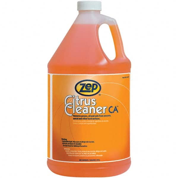 Cleaner: 1 gal Bottle Liquid, Orange Scent