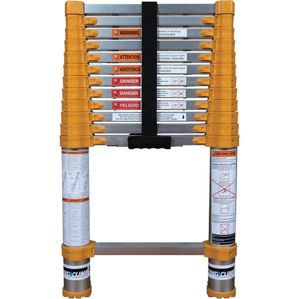 Xtend+Climb - Extension Ladders Type: Telescoping Ladder Height (Feet): 12.50 - Makers Industrial Supply