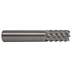 3mm TuffCut SS 6 Fl High Helix ALtima Coated Non-Center Cutting End Mill - Makers Industrial Supply