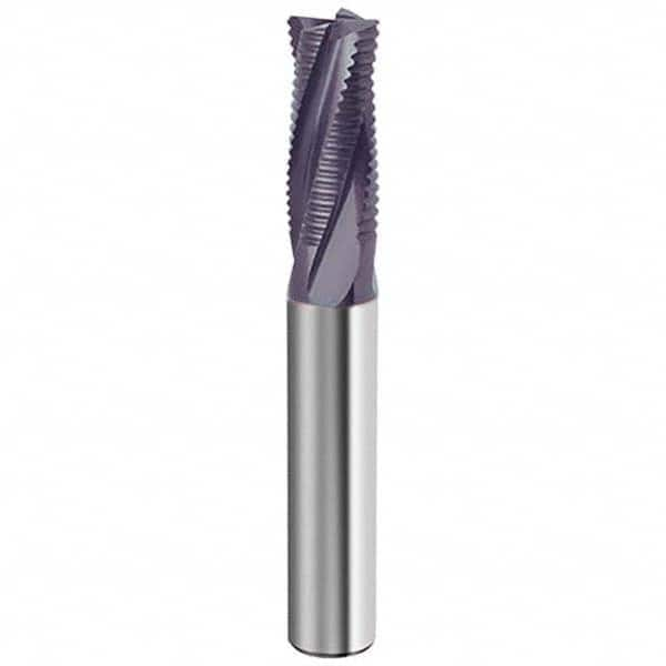 Guhring - Roughing & Finishing End Mills Mill Diameter (Inch): 1/4 End Type: Corner Chamfer - Makers Industrial Supply