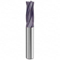 Guhring - Roughing & Finishing End Mills Mill Diameter (Inch): 1/4 End Type: Corner Chamfer - Makers Industrial Supply