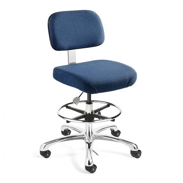 Bevco - 22-1/2 to 32-1/2" High ESD Swivel Chair - Makers Industrial Supply