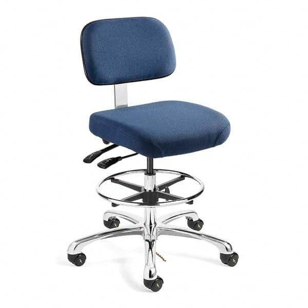 Bevco - 22-1/2 to 32-1/2" High ESD Swivel Chair - Makers Industrial Supply