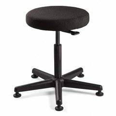 Bevco - Swivel & Adjustable Stools Type: Adjustable Backless Stool Base Type: Nylon - Makers Industrial Supply