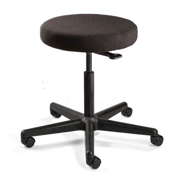 Bevco - Swivel & Adjustable Stools Type: Adjustable Backless Stool Base Type: Nylon - Makers Industrial Supply