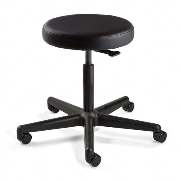 Bevco - Swivel & Adjustable Stools Type: Adjustable Backless Stool Base Type: Nylon - Makers Industrial Supply