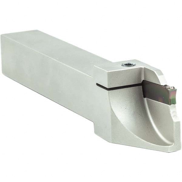 Arno - 0.236" Max Depth, 0.079 to 0.472" Width, External Left Hand Indexable Grooving/Cutoff Toolholder - Makers Industrial Supply