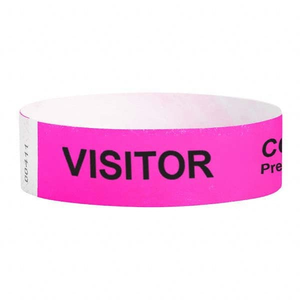 NMC - COVID-19 Visitor Pre-Screened Wristband - Makers Industrial Supply