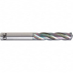 Screw Machine Length Drill Bit: 0.6102″ Dia, 140 °, Solid Carbide EgiAs Finish, Right Hand Cut, Spiral Flute, Straight-Cylindrical Shank, Series 6600