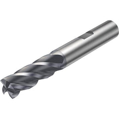 Sandvik Coromant - 3/4" Diam 4 Flute Solid Carbide 0.03" Corner Radius End Mill - Makers Industrial Supply