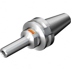 Hydraulic Tool Chuck: BT30, Taper Shank, 8 mm Hole 88 mm Projection, 17.5 mm Nose Dia, 25,000 RPM, Through Coolant