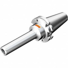 Hydraulic Tool Chuck: DIN69871-40, Taper Shank, 10 mm Hole 98 mm Projection, 20 mm Nose Dia, 18,000 RPM, Through Coolant