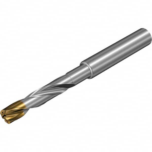 Sandvik Coromant - 10.7mm 140° Solid Carbide Screw Machine Drill Bit - Makers Industrial Supply