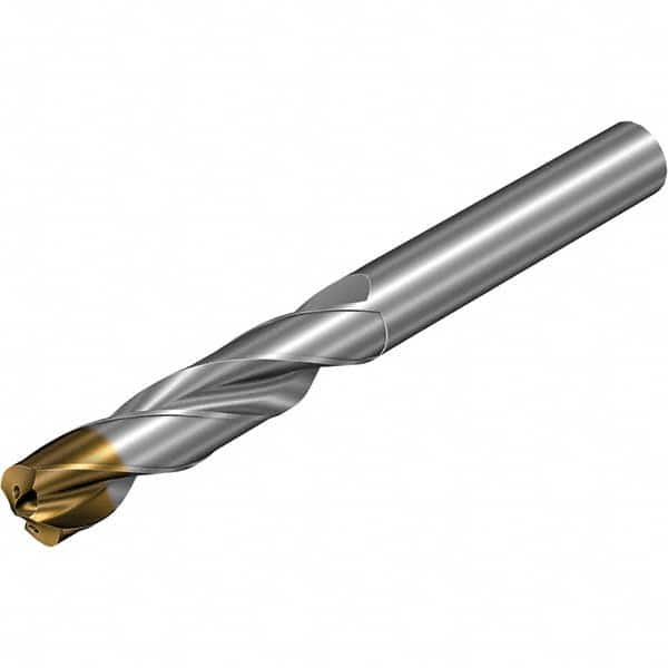 Sandvik Coromant - 8mm 140° Solid Carbide Screw Machine Drill Bit - Makers Industrial Supply