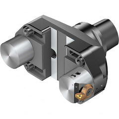 Modular Boring Head: 307.65 mm Max Dia, Neutral, Size 33 Through Coolant, Series CoroBore 826, Aluminum & Steel