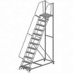 Ballymore - Rolling & Wall Mounted Ladders & Platforms Type: Rolling Warehouse Ladder Style: Rolling Safety Ladder - Makers Industrial Supply