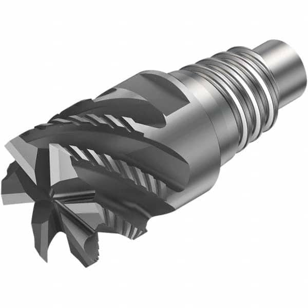 Sandvik Coromant - Square End Mill Heads Mill Diameter (Inch): 3/8 Mill Diameter (Decimal Inch): 0.3750 - Makers Industrial Supply