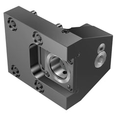 Modular Lathe Adapter/Mount: Right Hand Cut, C6 Modular Connection Through Coolant, Series Cx-TR/LE-OK-X (1)