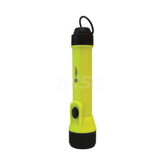 Flashlights; Bulb Type: LED; Type: Flashlight; Maximum Light Output (Lumens): 100; Body Type: Plastic; Battery Size: AA; Body Color: Yellow; Rechargeable: No; Complete Light Output (Lumens): 100 (High)