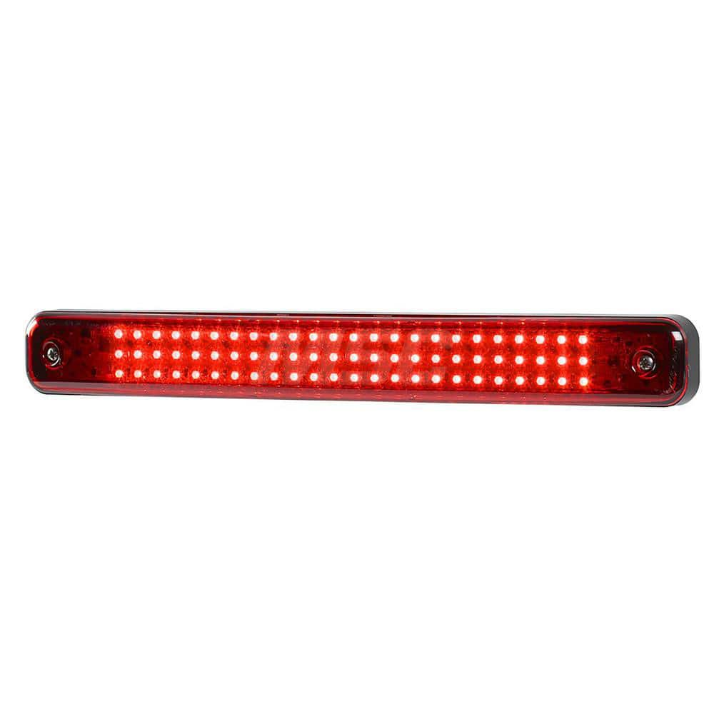 Emergency Light Assemblies; Type: Led Light Stick; Flash Rate: Variable; Flash Rate (FPM): 11; Mount: Surface; Color: Red; Power Source: 12-24V DC