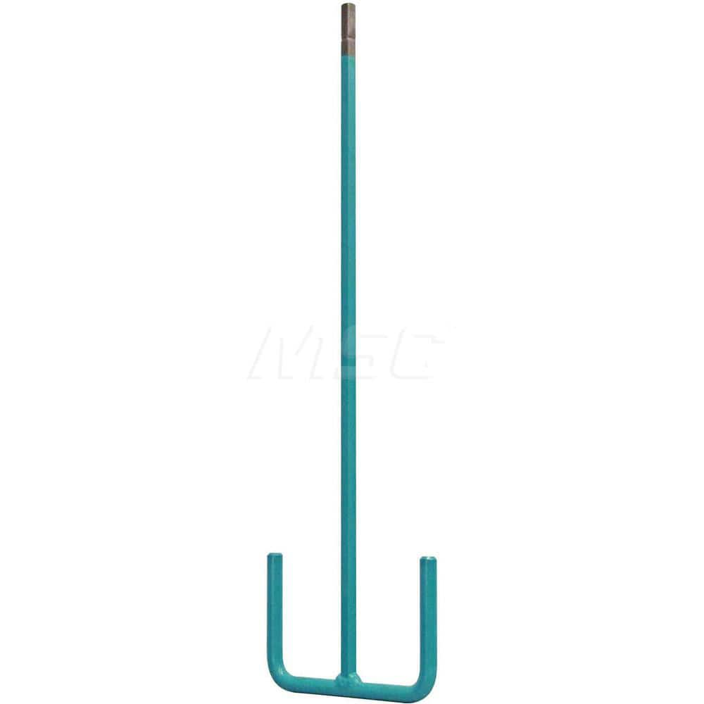 Spoons & Mixing Paddles; Spoon Type: Replacement Paddle; Material Family: Steel; Material: Steel; Overall Length (Inch): 23; Color: Teal