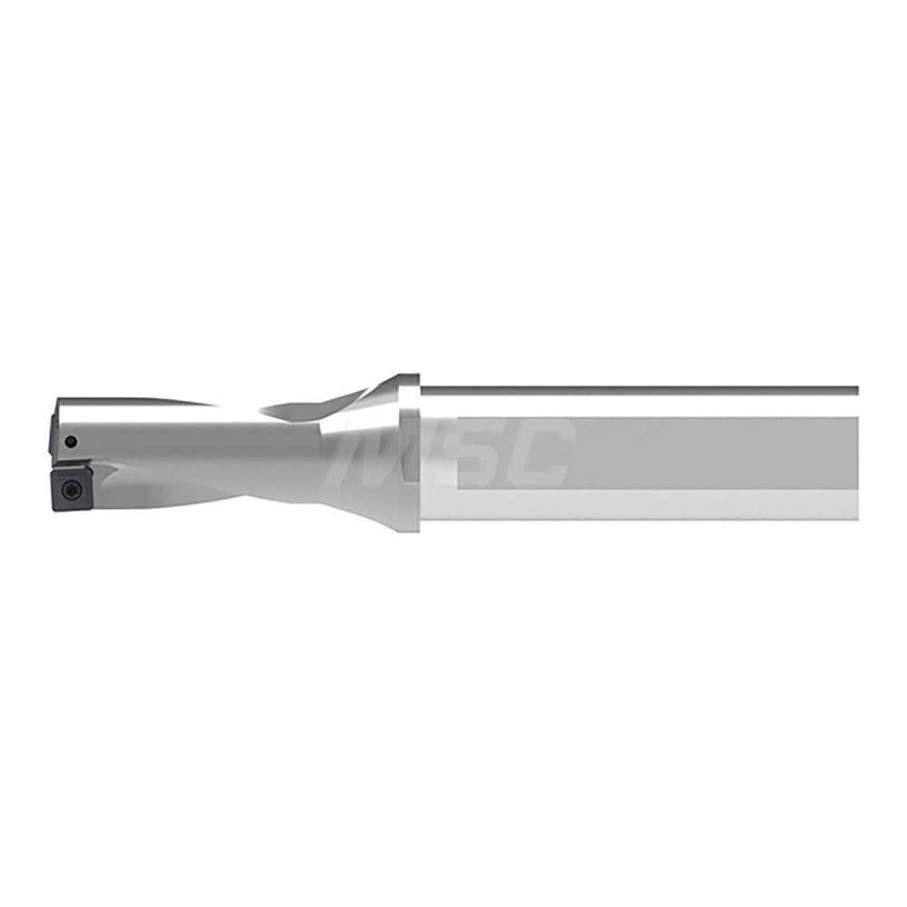 Indexable Insert Drills; Drill Style: KUBQ; Drill Diameter (Decimal Inch): 1.4370; Drill Diameter (Inch): 1-7/16; Maximum Drill Depth (Decimal Inch): 2.9130; Shank Type: Weldon; Shank Diameter (Inch): 1-1/4; Drill Diameter Range (Decimal Inch): 1.3000 to