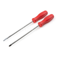 Screwdriver Set: 2 Pc, Phillips & Slotted