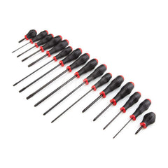 Screwdriver Set: 16 Pc, Phillips & Slotted