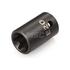 1/2 Inch Drive x E20 External Star Impact Socket