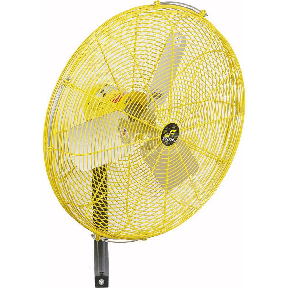 Industrial Circulation Fan: 24″ Dia, 4,013 CFM 115V, 1/4 hp, 1 Phase, 2 Speed, Wall & Ceiling Mount