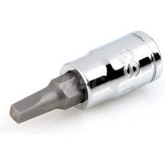 1/4 Inch Drive x S3 Square Recess Bit Socket