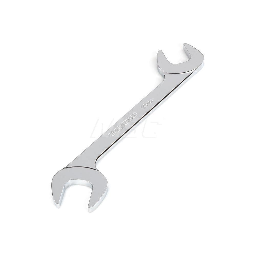 Open End Wrench: Angled & Open End Head, 36 mm Chrome Moly Finish