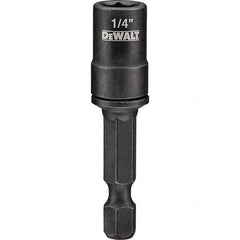 DeWALT - Power & Impact Screwdriver Bits & Holders Bit Type: Magnetic Nut Driver Hex Size (Inch): 1/4 - Makers Industrial Supply