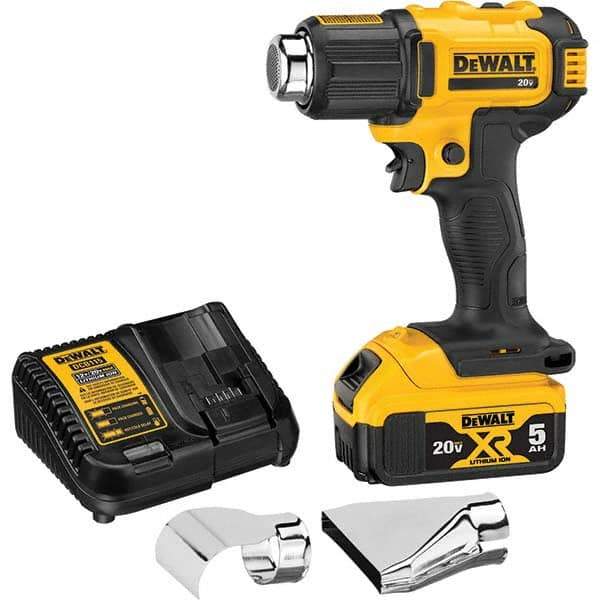 DeWALT - Heat Guns & Blowers Type: Heat Gun Heat Setting (Deg F): 550-990 - Makers Industrial Supply