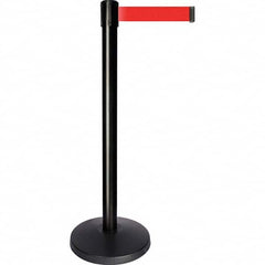 Tensator - Barrier Posts Type: Tensabarrier Post Post Color/Finish: Black - Makers Industrial Supply