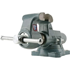 Wilton - Bench Vises Jaw Width (Inch): 6 Jaw Opening Capacity (Inch): 10 - Makers Industrial Supply