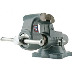 Wilton - Bench Vises Jaw Width (Inch): 4 Jaw Opening Capacity (Inch): 6-1/2 - Makers Industrial Supply