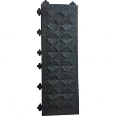 Ergo Advantage - 6" Long x 18" Wide x 1" Thick, Anti-Fatigue Modular Matting Anti-Fatigue Flooring - Makers Industrial Supply