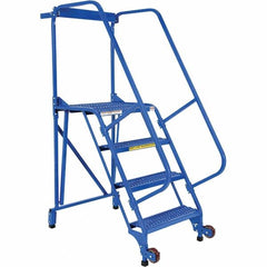 Vestil - 70" High 350 Lb Capacity 4 Step Ladder - Makers Industrial Supply