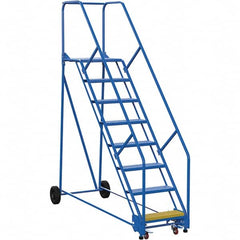 Vestil - 110" High 350 Lb Capacity 8 Step Ladder - Makers Industrial Supply