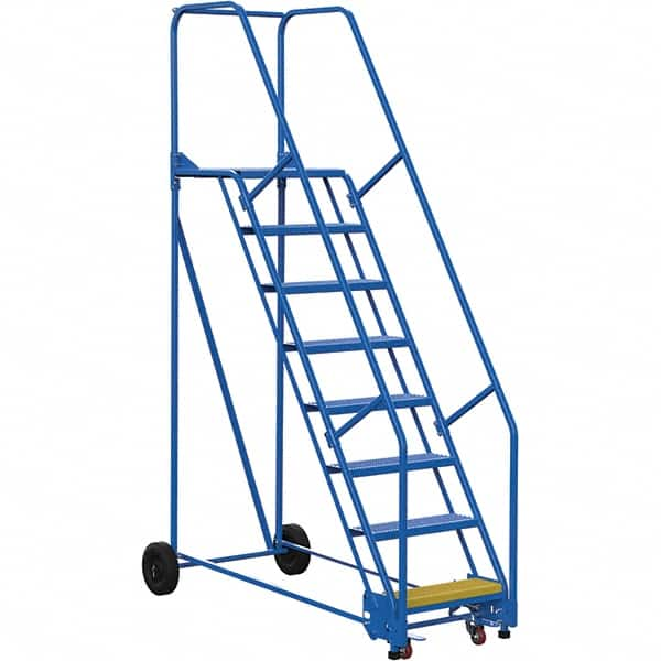 Vestil - 110" High 350 Lb Capacity 8 Step Ladder - Makers Industrial Supply