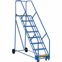 Vestil - 110" High 350 Lb Capacity 8 Step Ladder - Makers Industrial Supply