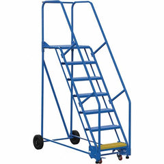 Vestil - 100" High 350 Lb Capacity 7 Step Ladder - Makers Industrial Supply