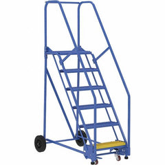 Vestil - 90" High 350 Lb Capacity 6 Step Ladder - Makers Industrial Supply