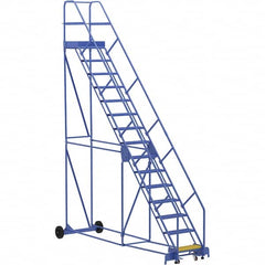 Vestil - 186" High 350 Lb Capacity 15 Step Ladder - Makers Industrial Supply